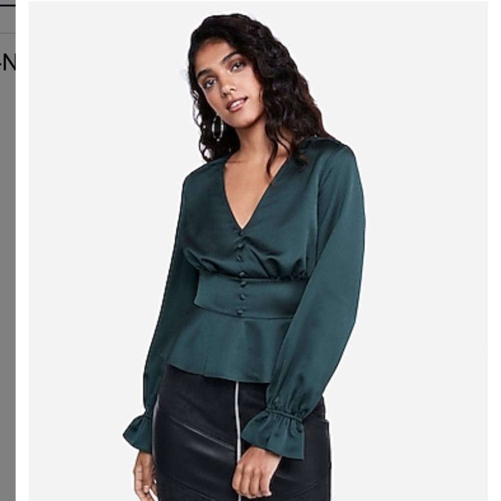 Express Peplum Top